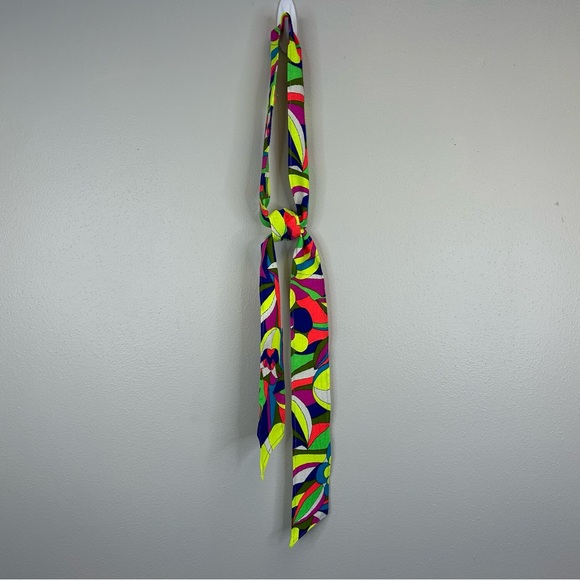 Vintage Handmade Vibrant 60s 70s  Psychedelic Midi Skirt Womens XXS Maximalist - Picture 10 of 11